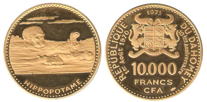 10000 Francs 1971